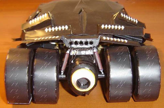 Illustration for article titled Paper-craft Batmobile Recreates Tumbler From The Dark Knight